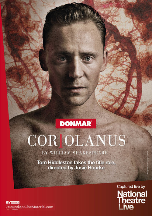 National Theatre Live: Coriolanus - British Movie Poster