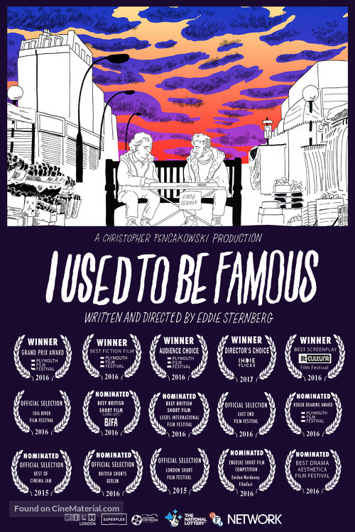 I Used to Be Famous - British Movie Poster