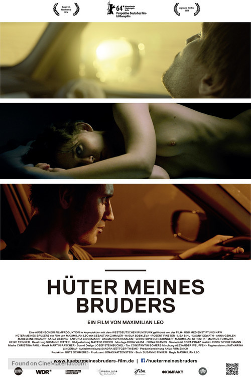 H&uuml;ter meines Bruders - German Movie Poster