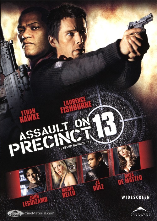 Assault On Precinct 13 - Canadian DVD movie cover