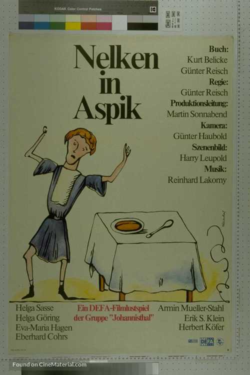 Nelken in Aspik - German Movie Poster