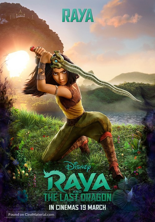 Raya and the Last Dragon - South African Movie Poster