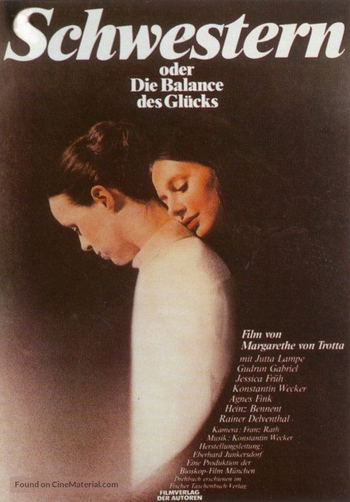 Schwestern oder Die Balance des Gl&uuml;cks - German Movie Poster