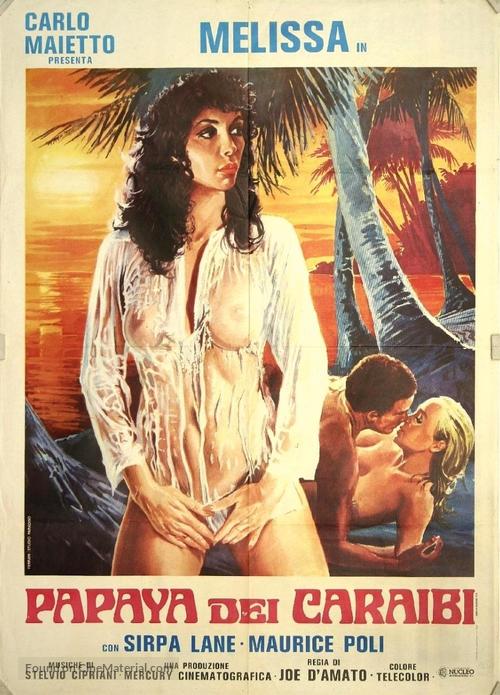 Papaya dei Caraibi - Italian Movie Poster