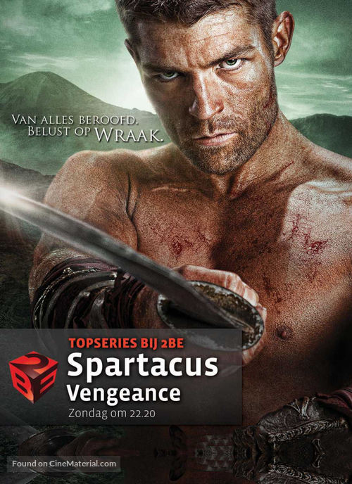 &quot;Spartacus: Blood And Sand&quot; - Belgian Movie Poster