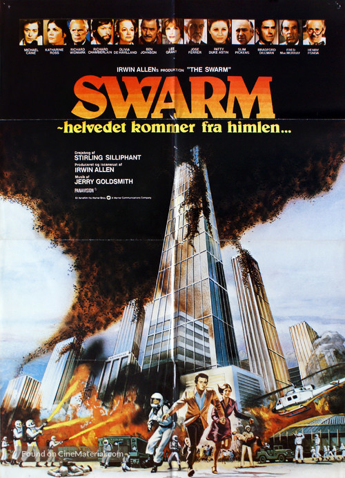 The Swarm - Danish Movie Poster
