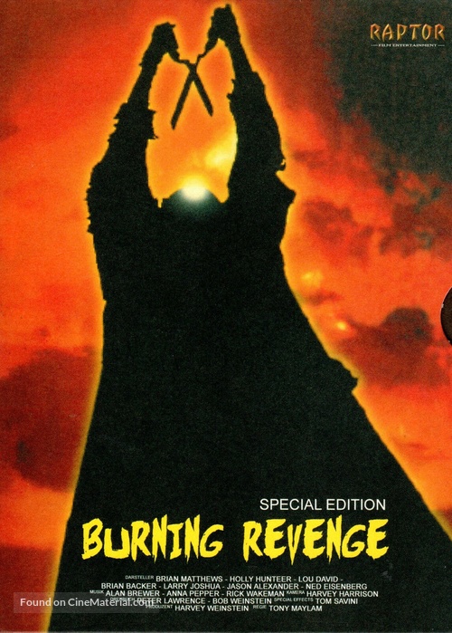 The Burning - German DVD movie cover