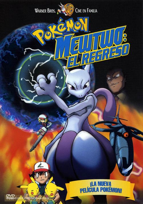 Pok&egrave;mon: Mewtwo Returns - Spanish DVD movie cover