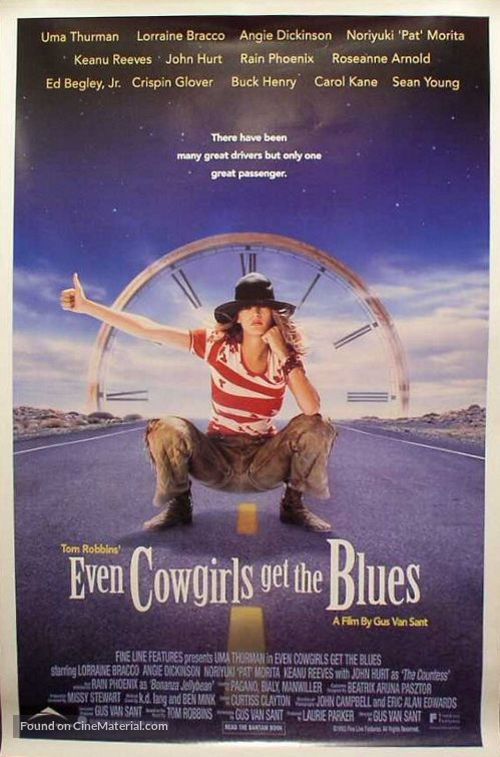 Even Cowgirls Get the Blues - Canadian Movie Poster