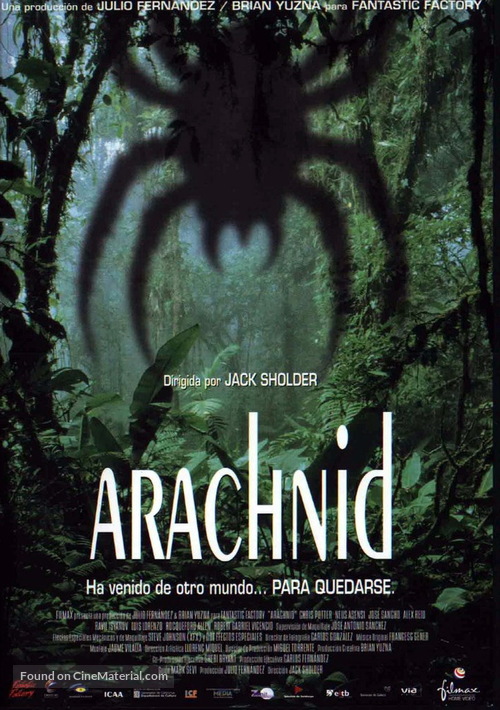 Arachnid - Spanish Movie Cover