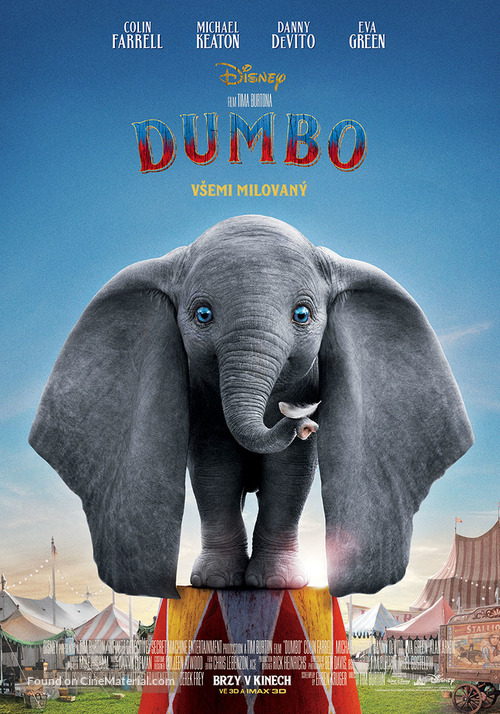 Dumbo - Czech Movie Poster