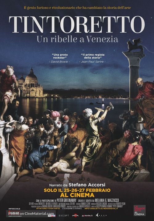 Tintoretto. A Rebel in Venice - Italian Movie Poster