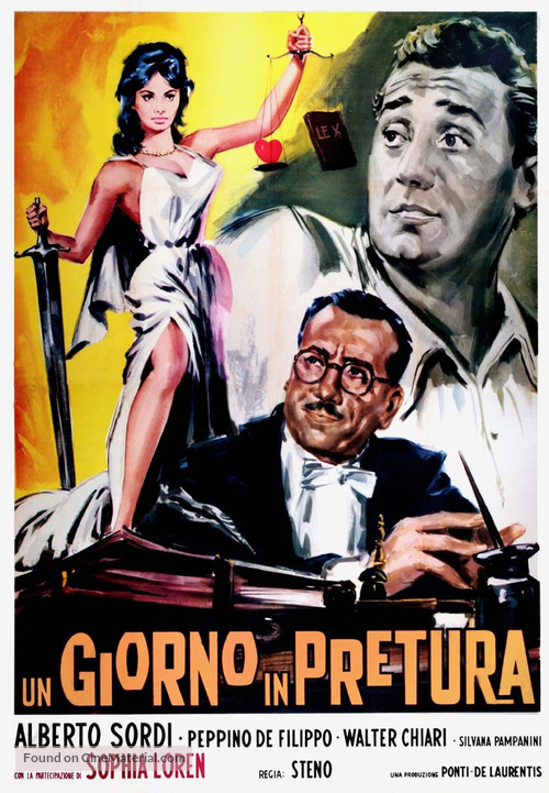 Un giorno in pretura - Italian Movie Poster