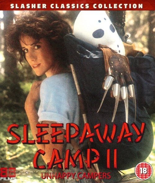 Sleepaway Camp II: Unhappy Campers - British Movie Cover