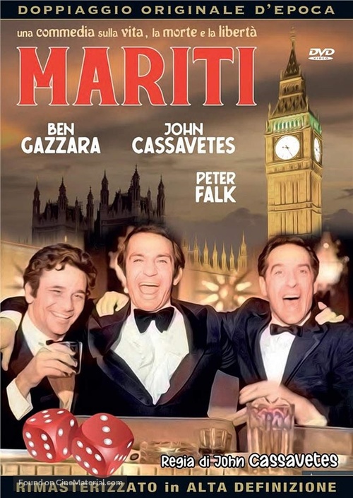Husbands - Italian DVD movie cover