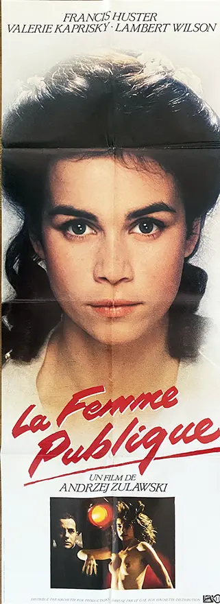 La femme publique (1984) French movie poster