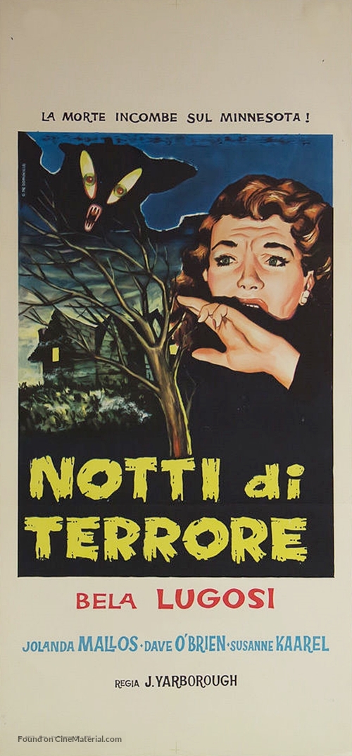 The Devil Bat - Italian Movie Poster