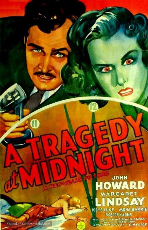 A Tragedy at Midnight - Movie Poster