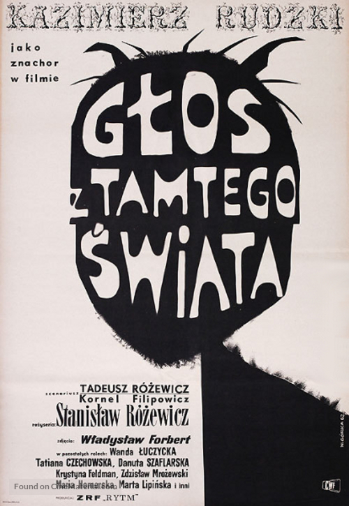 Glos z tamtego swiata - Polish Movie Poster