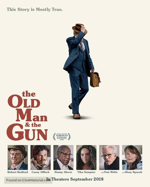 Old Man and the Gun - Movie Poster
