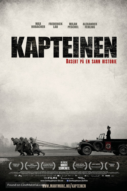 Der Hauptmann - Norwegian Movie Poster