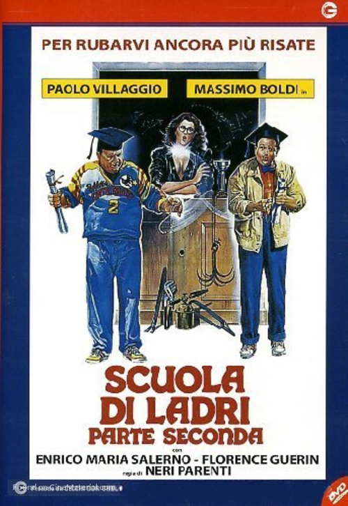 Scuola di ladri - parte seconda - Italian DVD movie cover