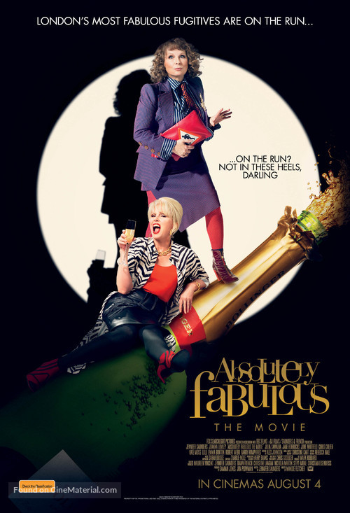 Absolutely Fabulous: The Movie - Australian Movie Poster