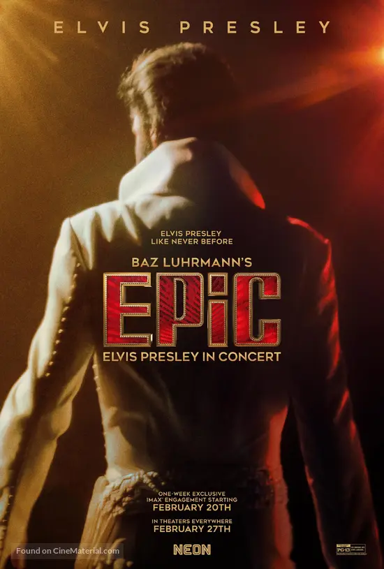 Epic: Elvis Presley in Concert – Cinema at Teatro España