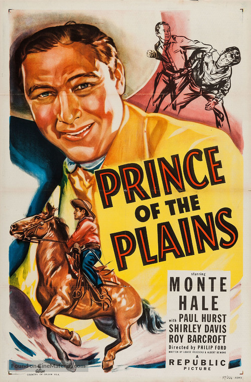 Prince of the Plains - Movie Poster