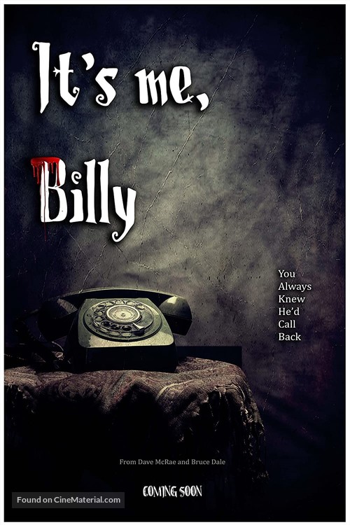 It&#039;s me, Billy - Canadian Movie Poster