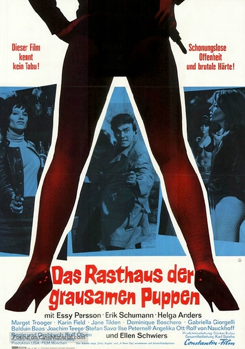 Das Rasthaus der grausamen Puppen - German Movie Poster