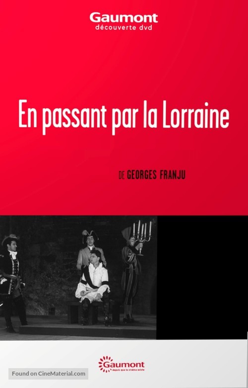 En passant par la Lorraine - French DVD movie cover