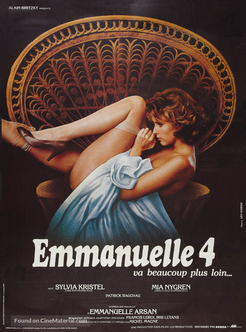 Emmanuelle IV - French Movie Poster
