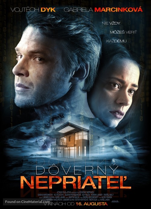 Duvern&yacute; nepr&iacute;tel - Slovak Movie Poster