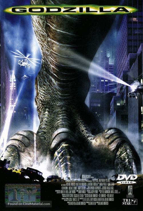 Godzilla - Spanish DVD movie cover
