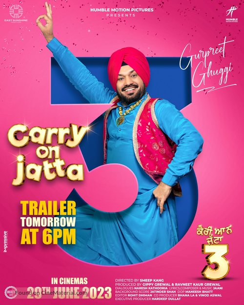 Carry on Jatta 3 - Indian Movie Poster