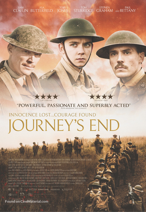 Journey&#039;s End - Canadian Movie Poster