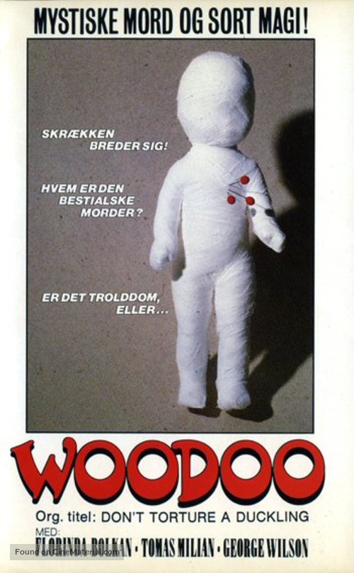 Non si sevizia un paperino - Danish Movie Poster