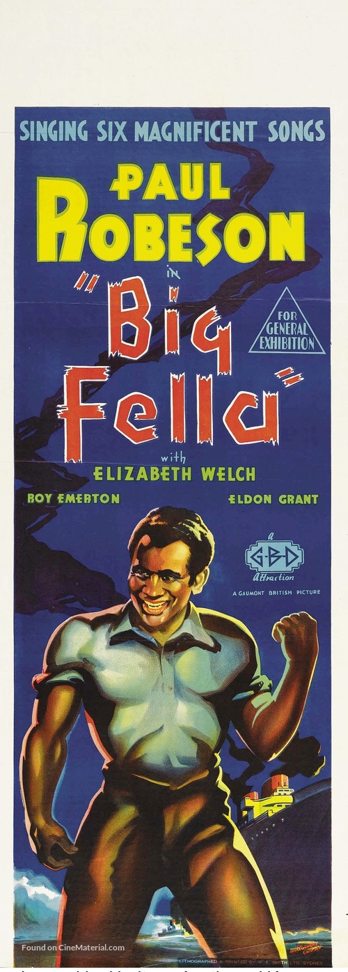 Big Fella - Australian Movie Poster