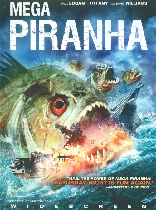 Mega Piranha - DVD movie cover