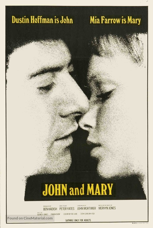 John and Mary - Australian Movie Poster