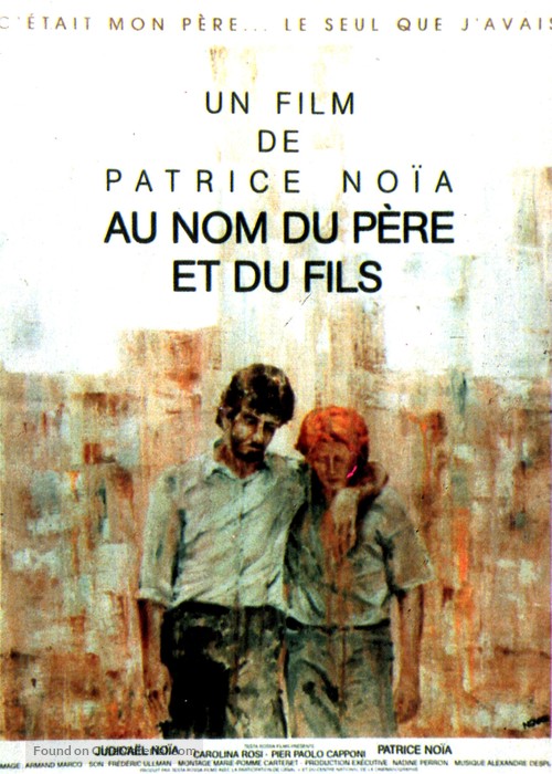 Au nom du p&egrave;re et du fils - French Movie Poster