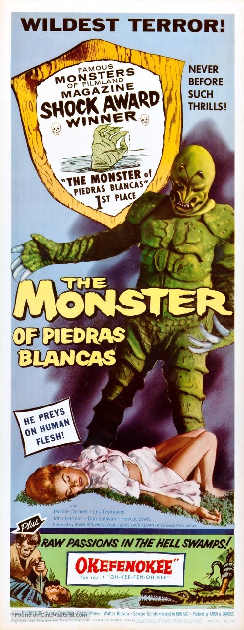 The Monster of Piedras Blancas - Movie Poster