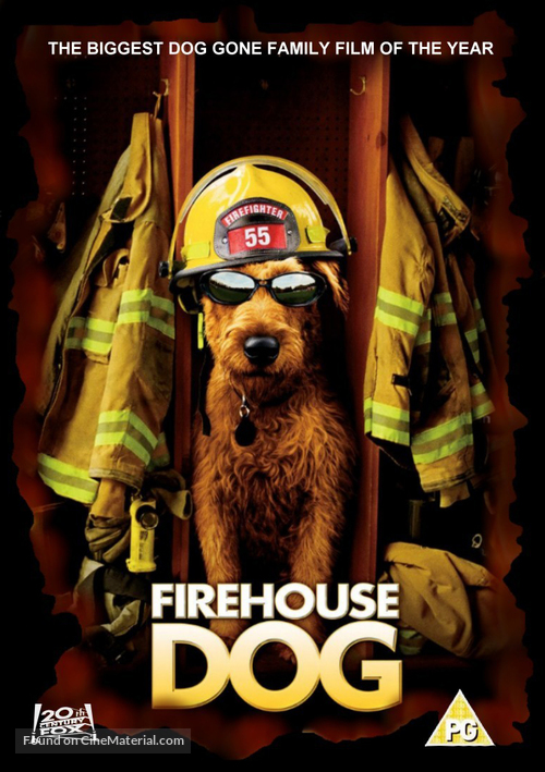 Firehouse Dog - British DVD movie cover