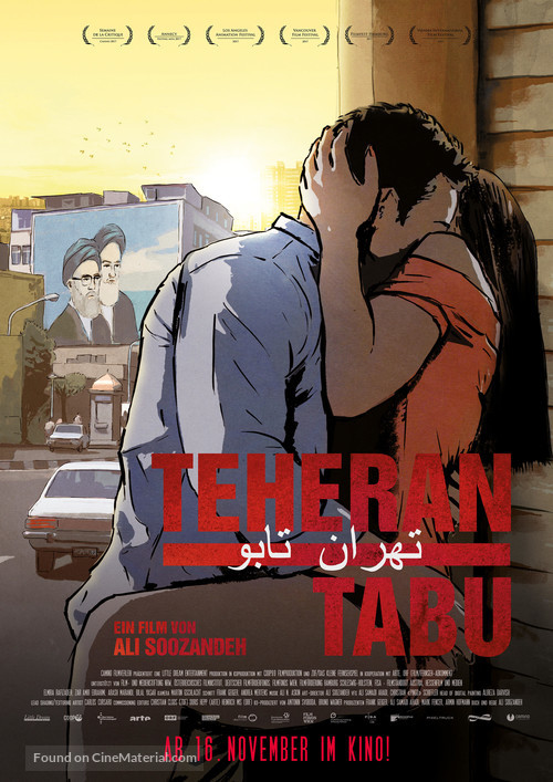 Tehran Taboo - German Movie Poster