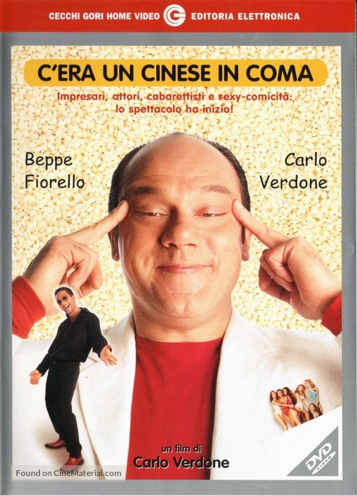 C&#039;era un cinese in coma - Italian DVD movie cover