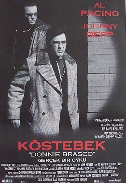 Donnie Brasco - Turkish Movie Poster