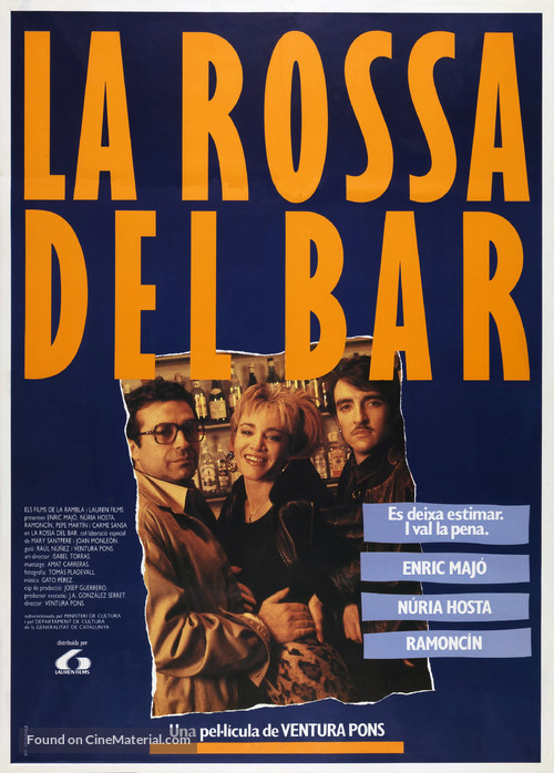 La rossa del bar - Andorran Movie Poster