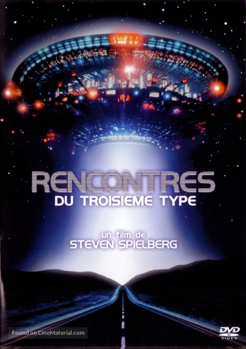 Close Encounters of the Third Kind - French DVD movie cover