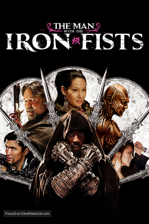 The Man with the Iron Fists - DVD movie cover